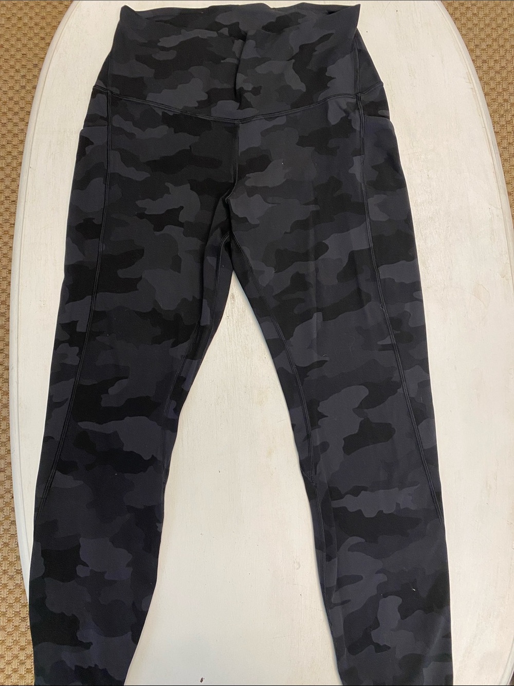 lululemon athletica Charcoal Camouflage High-Rise Leggings